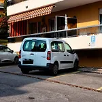 公寓 Minusio, Casa Gottardo - Nahe Zentrum Locarno Und Maggiore, Mit Balkon Und Parkplatz Minusio