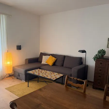 公寓 Minusio, Casa Gottardo - Nahe Zentrum Locarno Und Maggiore, Mit Balkon Und Parkplatz