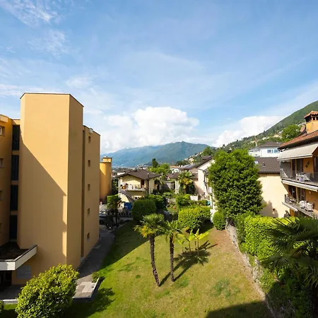 Minusio, Casa Gottardo - Nahe Zentrum Locarno Und Maggiore, Mit Balkon Und Parkplatz Apartamento