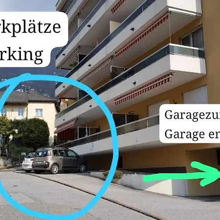 Minusio, Casa Gottardo - Nahe Zentrum Locarno Und Maggiore, Mit Balkon Und Parkplatz Apartamento *