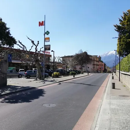 Minusio, Casa Gottardo - Nahe Zentrum Locarno Und Maggiore, Mit Balkon Und Parkplatz