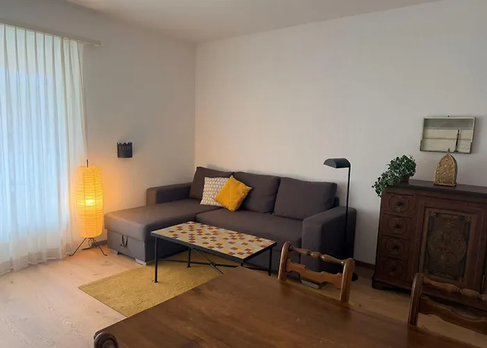 Apartament Minusio, Casa Gottardo - Nahe Zentrum Locarno Und Maggiore, Mit Balkon Und Parkplatz