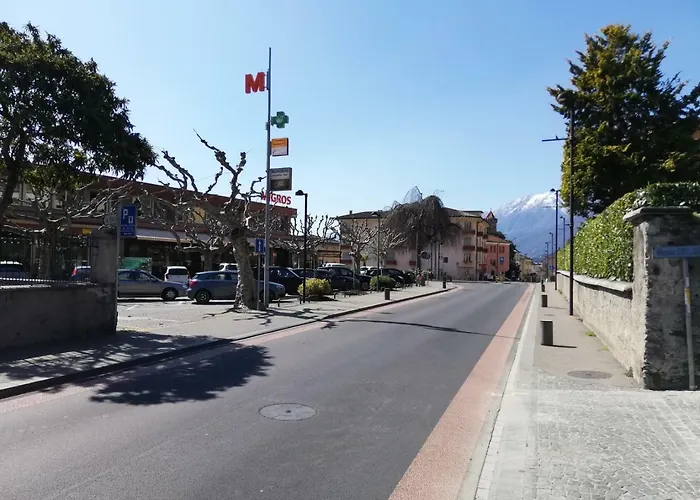 Minusio, Casa Gottardo - Nahe Zentrum Locarno Und Maggiore, Mit Balkon Und Parkplatz